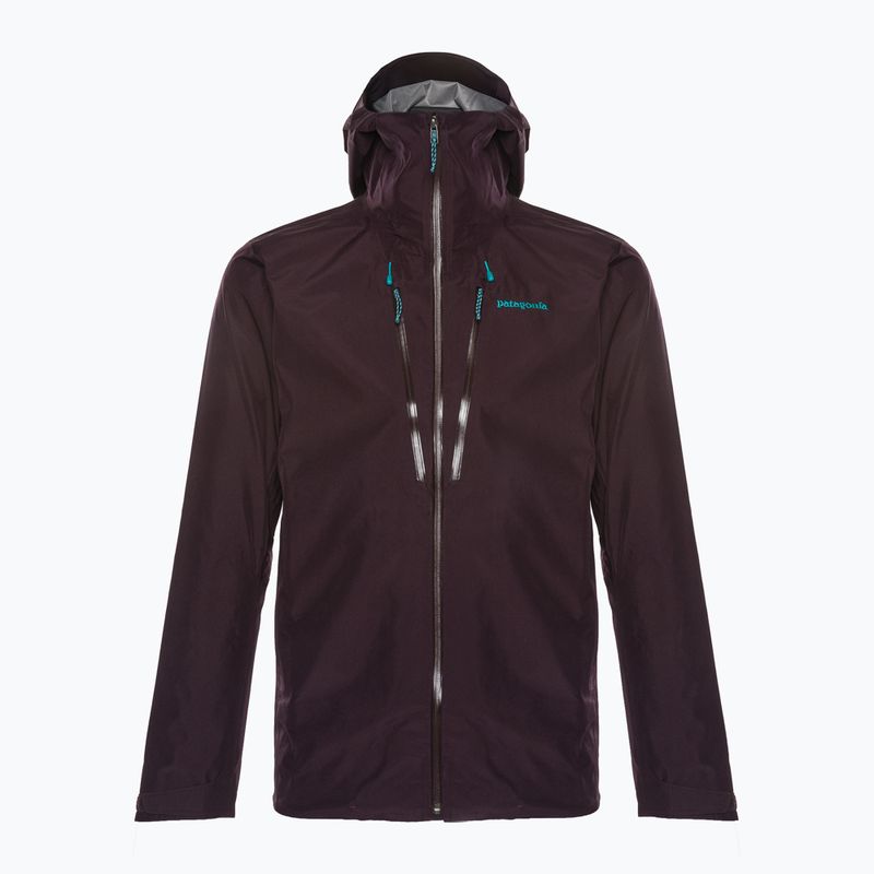 Férfi esőkabát Patagonia Triolet obsidian plum