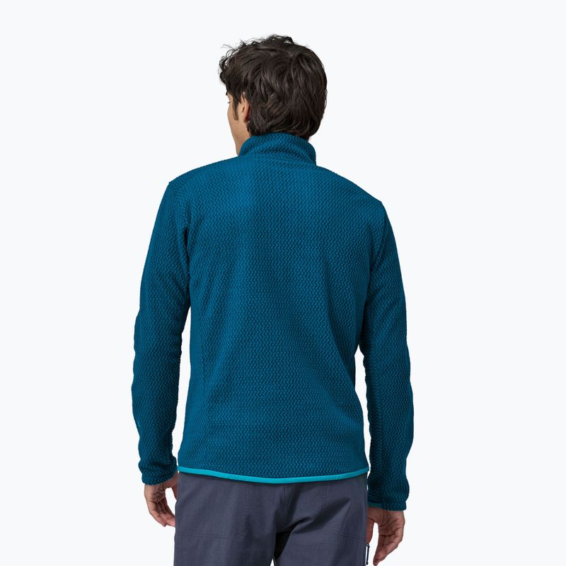 Férfi melegítőfelső Patagonia R1 Air Zip Neck lagom blue 2