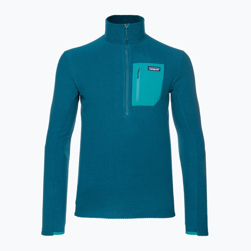 Férfi melegítőfelső Patagonia R1 Air Zip Neck lagom blue 3