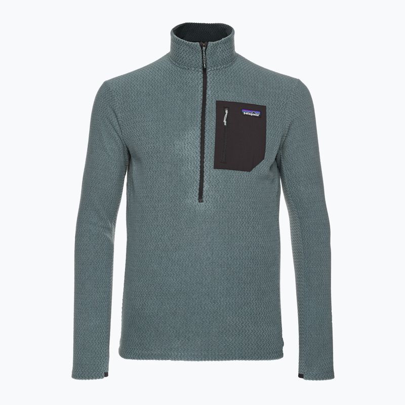 Férfi melegítőfelső Patagonia R1 Air Zip Neck nouveau green 4