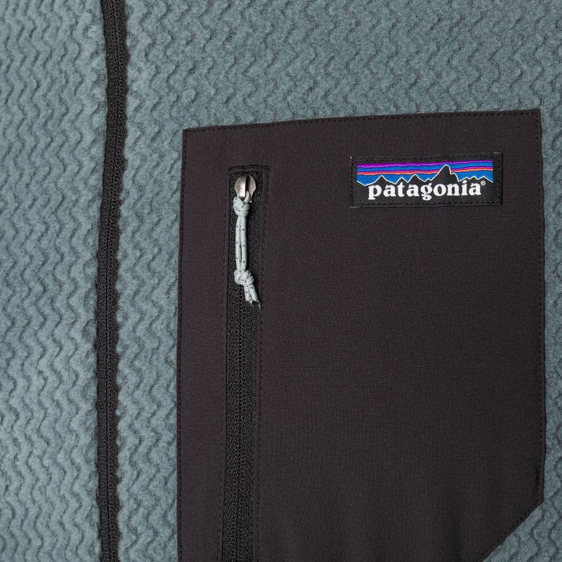 Férfi melegítőfelső Patagonia R1 Air Zip Neck nouveau green 6