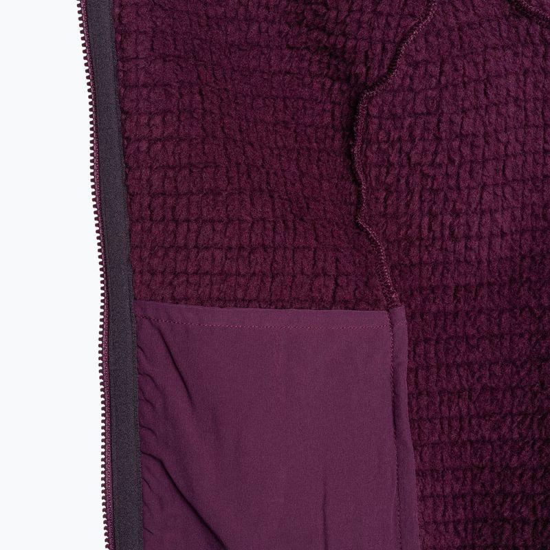Női softshell dzseki Patagonia R2 TechFace Hoody night plum 5
