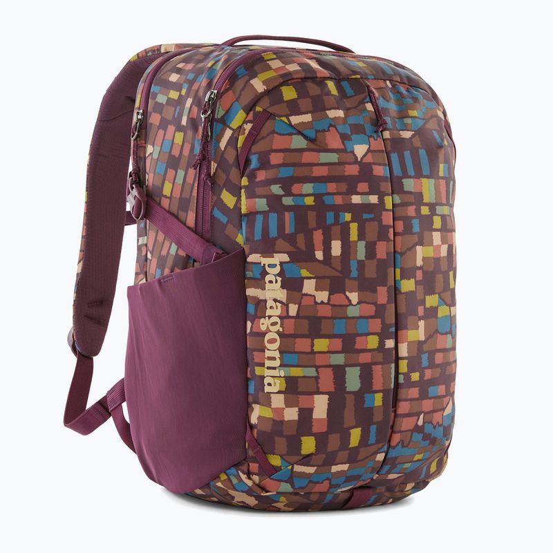 Patagonia Refugio Day Pack 26 l fitz roy patchwork/night plum túra hátizsák 2