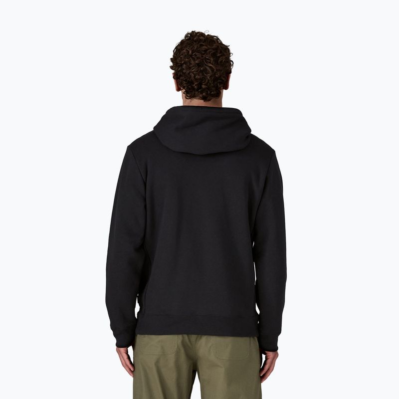 Férfi pulóver Patagonia '73 Skyline Uprisal Hoody ink black 3