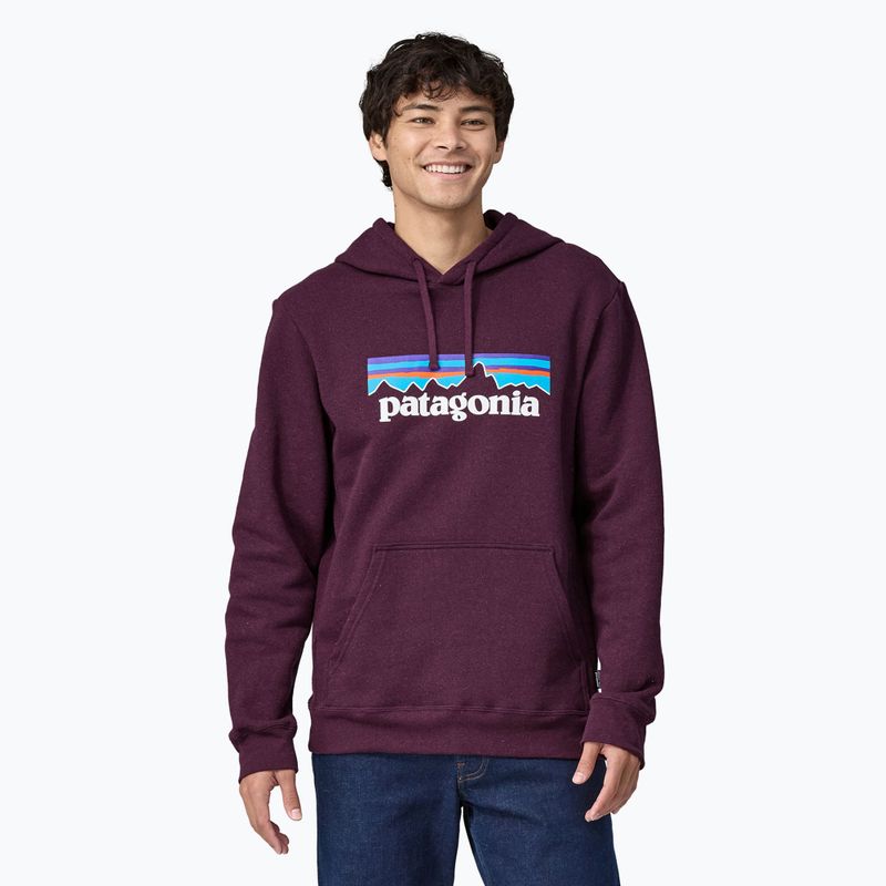 Patagonia P-6 Logo pulóver Uprisal éjszakai szilva