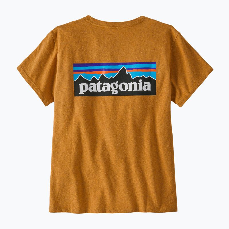 Női póló Patagonia P-6 Logo Responsibili-Tee dried mango 4