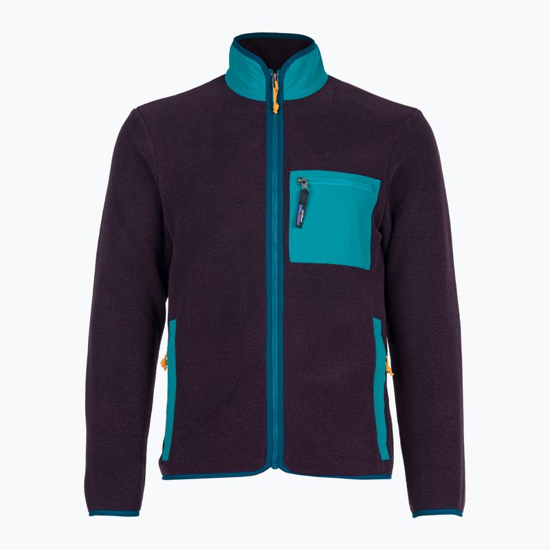 Férfi melegítőfelső Patagonia Synch obsidian plum