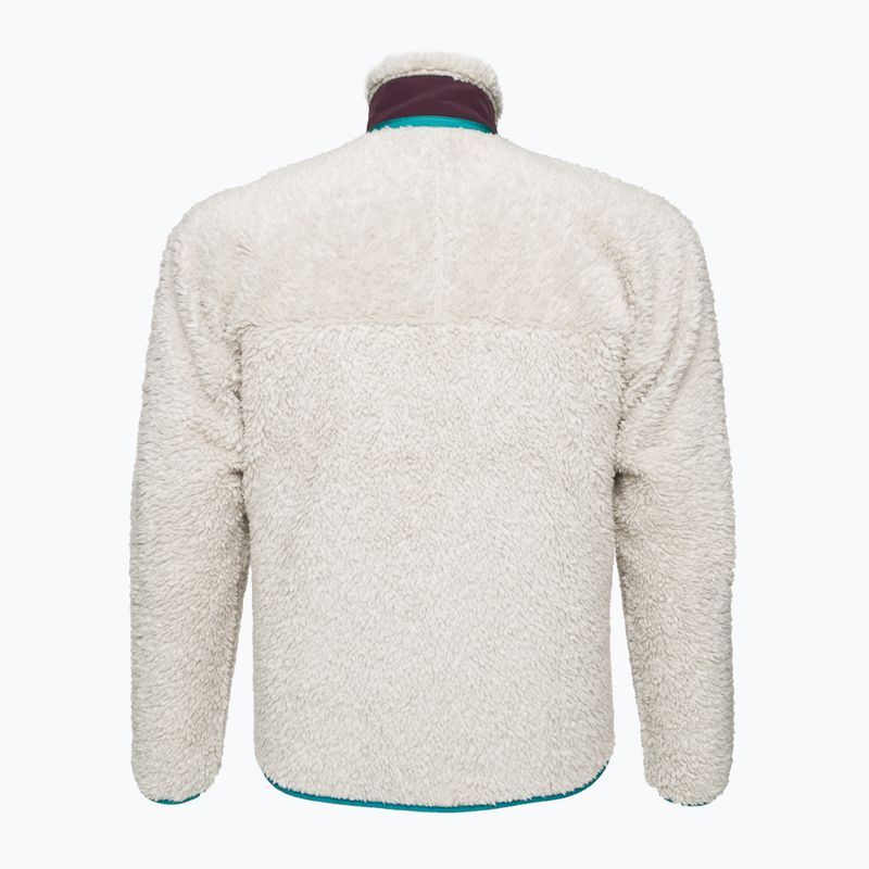Férfi melegítőfelső Patagonia Classic Retro-X natural w/obsidian plum 4
