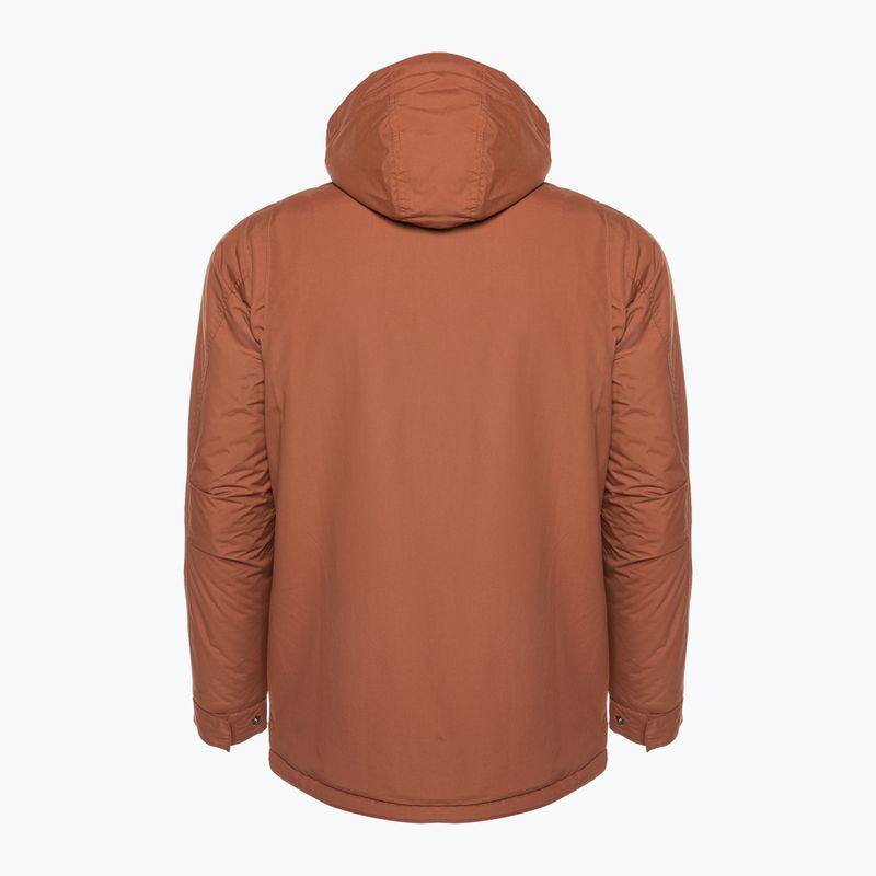 Férfi szigetelt kabát Patagonia Isthmus Parka sisu brown 2
