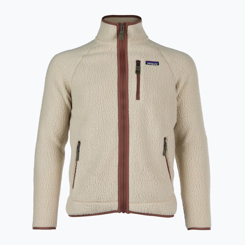 Férfi melegítőfelső Patagonia Retro Pile el cap khaki w/sisu brown 7