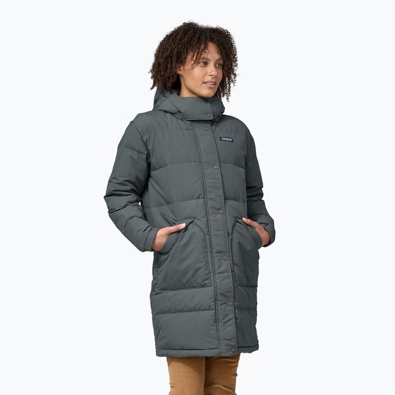 Női pehelykabát Patagonia Downdrift Parka nouveau green
