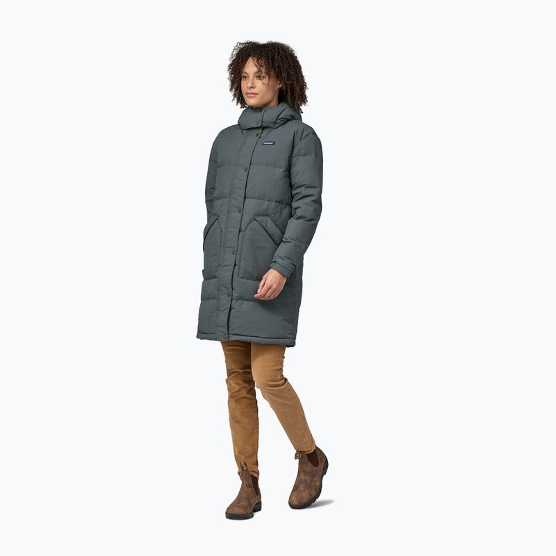 Női pehelykabát Patagonia Downdrift Parka nouveau green 3