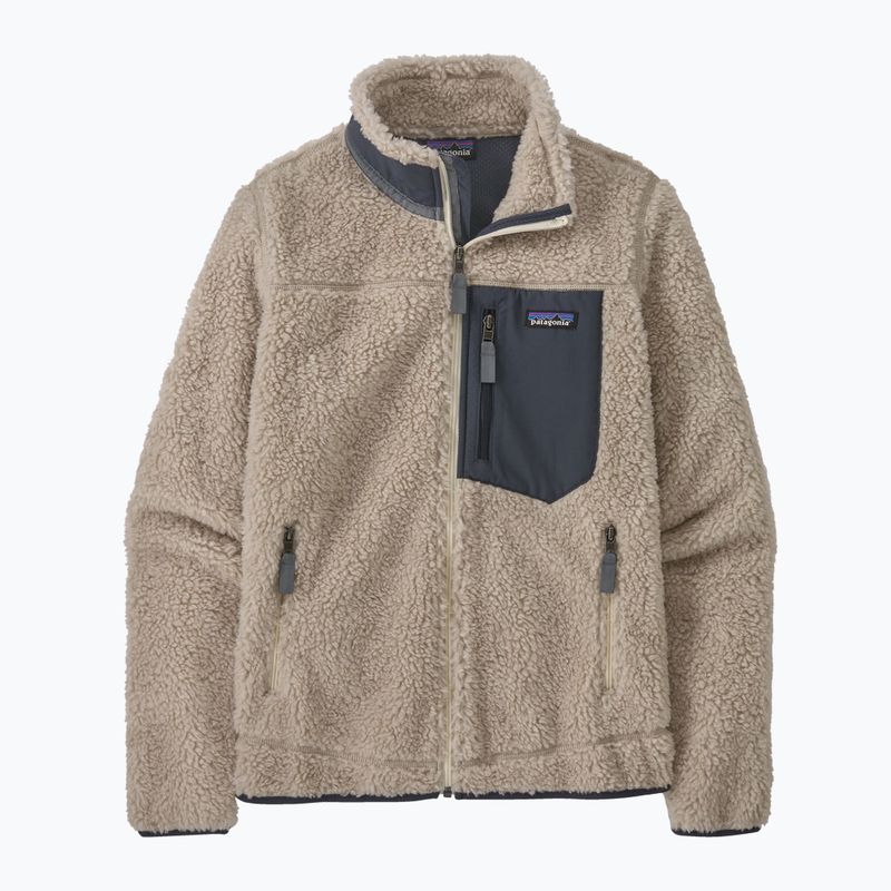 Női polár pulóver Patagonia Classic Retro-X natural/smolder blue 6