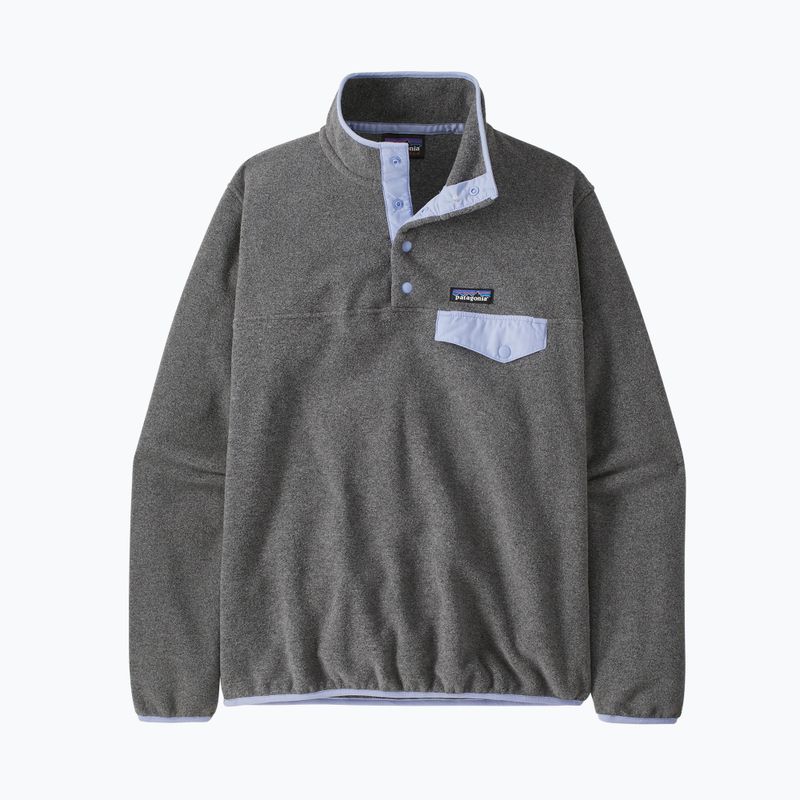 Patagonia női LW Synch Snap-T P/O nikkel w/pale periwinkle fleece melegítőfelső 4