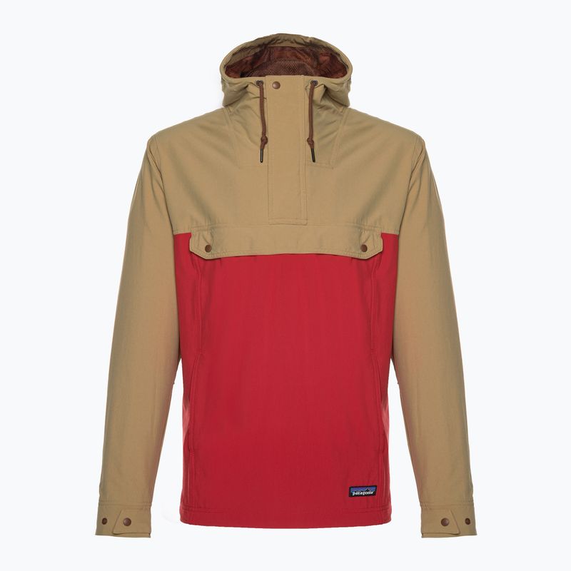 Patagonia Isthmus Anorak túra piros férfi szélkabát