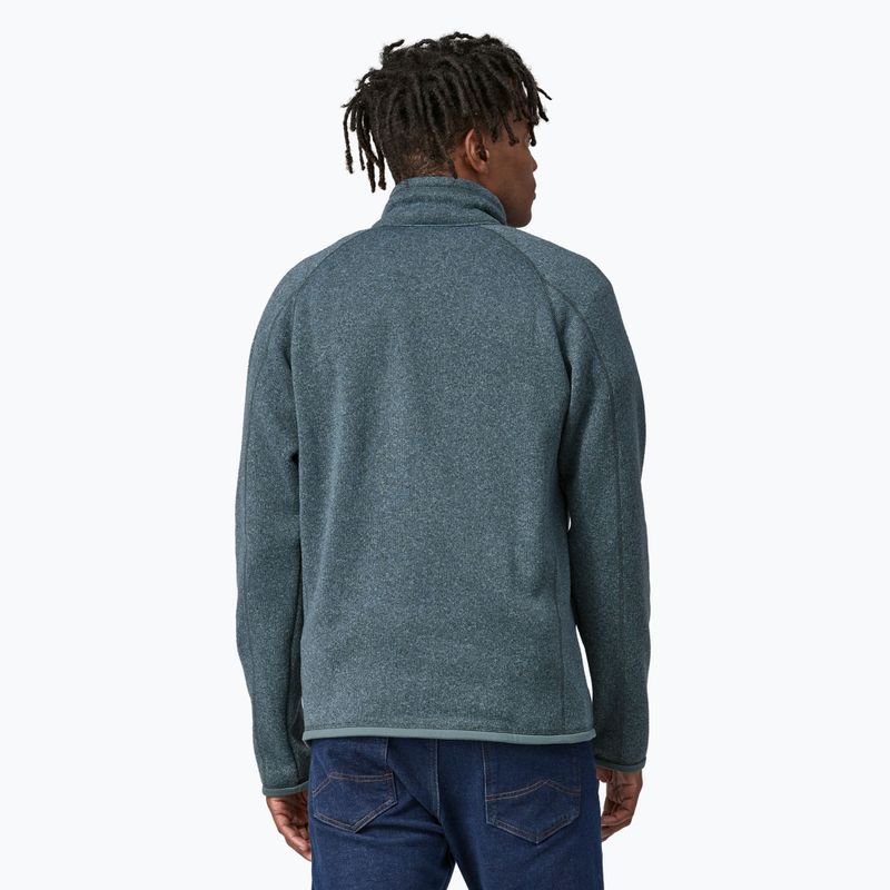 Férfi trekking pulóver Patagonia Better Sweater Fleece nouveau green 2