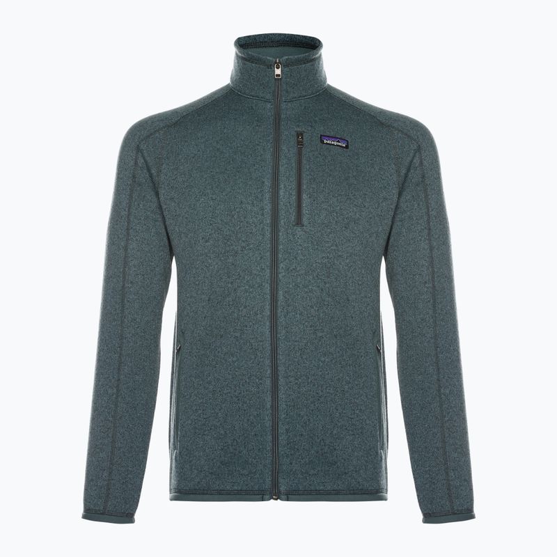 Férfi trekking pulóver Patagonia Better Sweater Fleece nouveau green 3