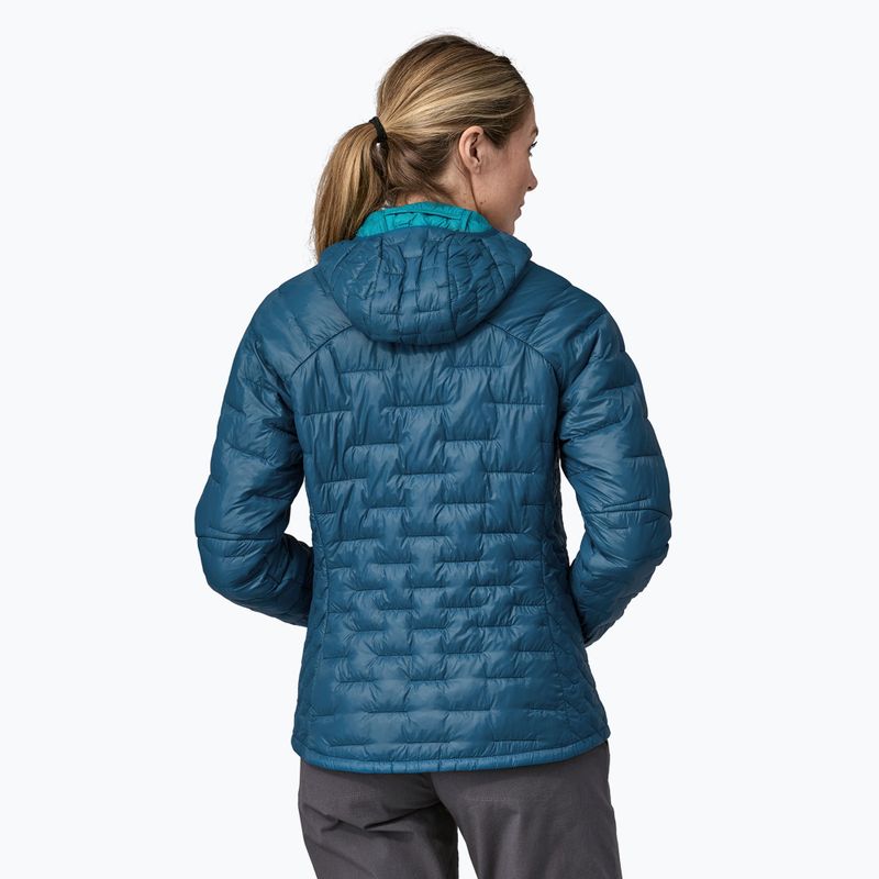 Női szigetelt dzseki Patagonia Micro Puff Hoody lagom kék 2