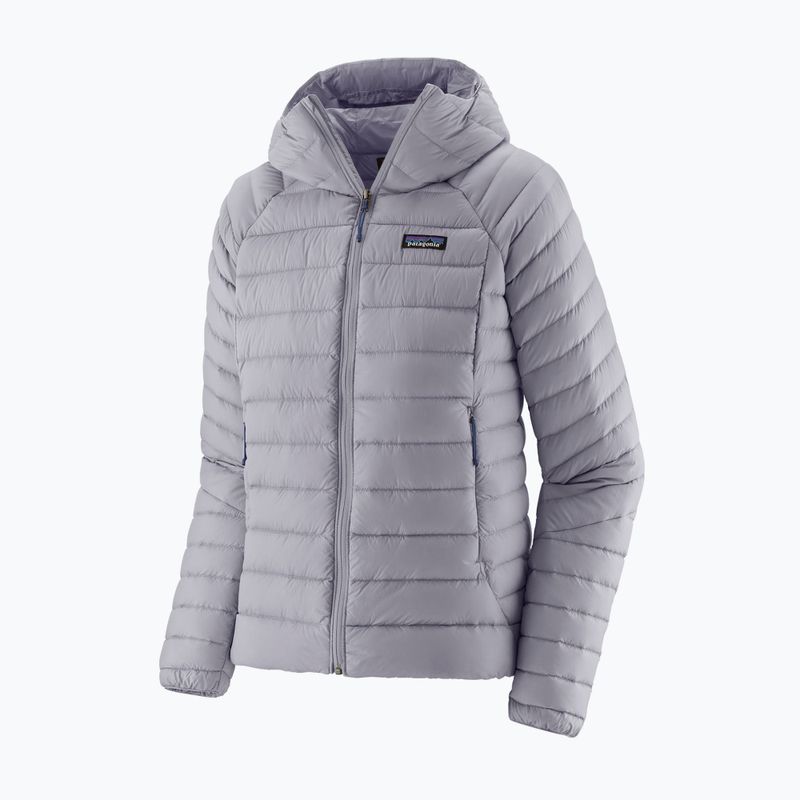 Női Patagonia Down Sweater Hoody hering szürke