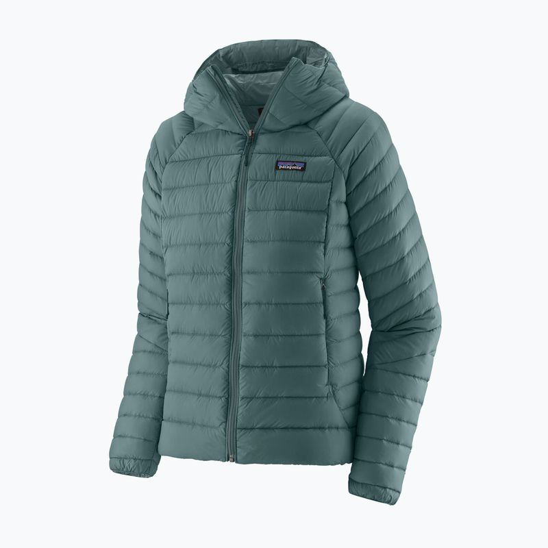 Női Patagonia Down Sweater Hoody nouveau zöld 5
