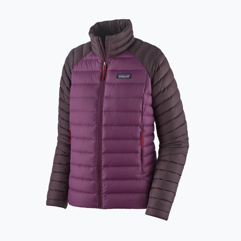 Női Patagonia Down Sweater éjszakai szilva kabát 5