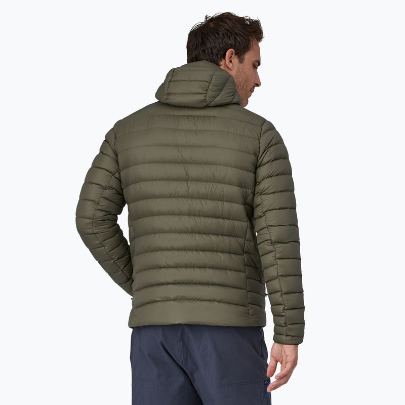 Férfi pehelykabát Patagonia Down Sweater Hoody basin green 2