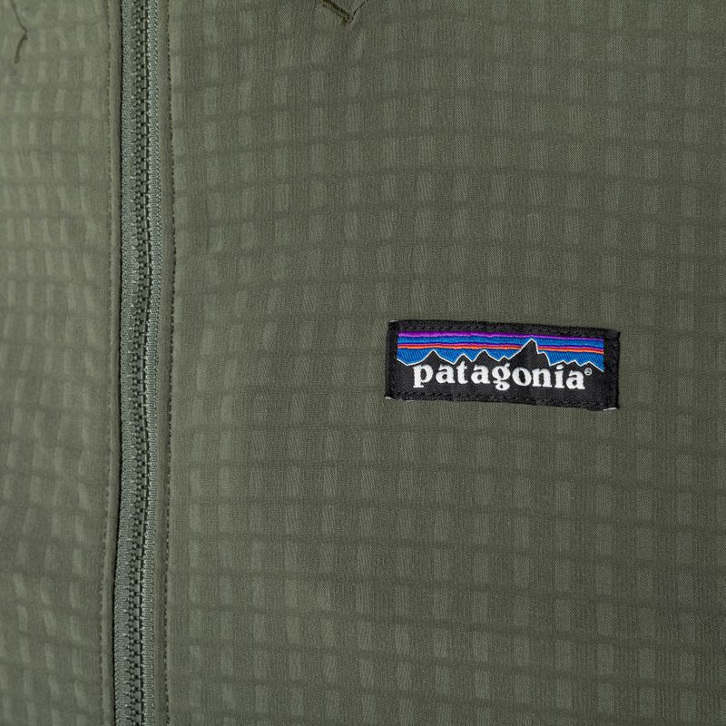 Férfi softshell dzseki Patagonia R1 TechFace Hoody basin green 3