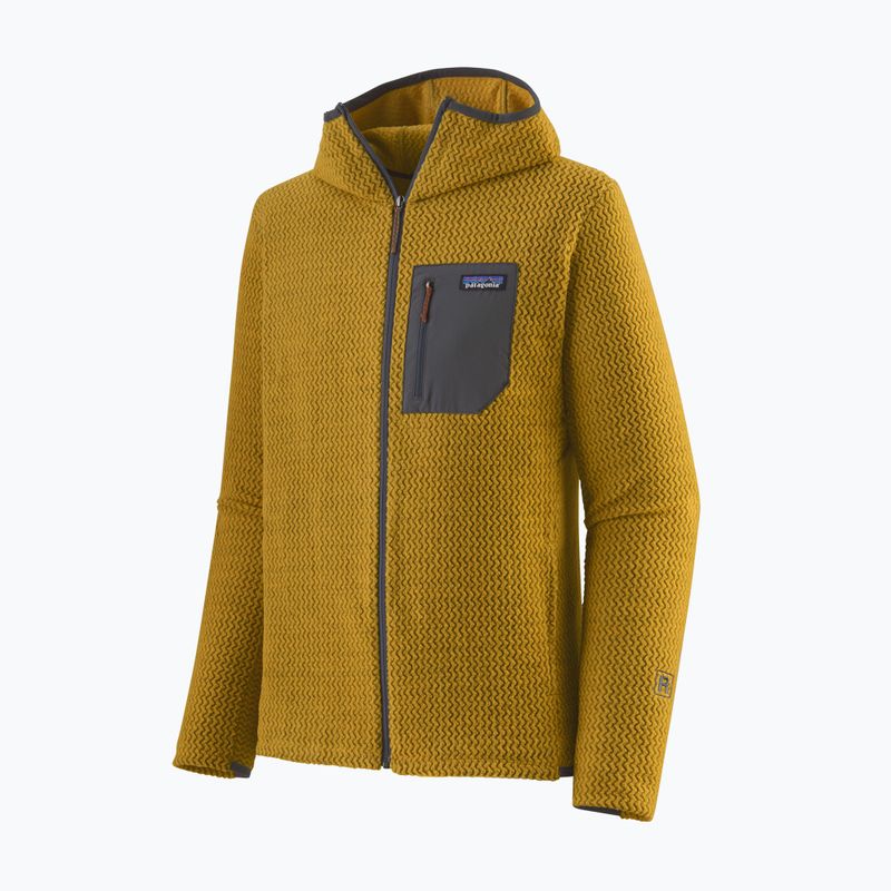 Férfi Patagonia R1 Air Full-Zip fleece pulóver kozmikus arany 5