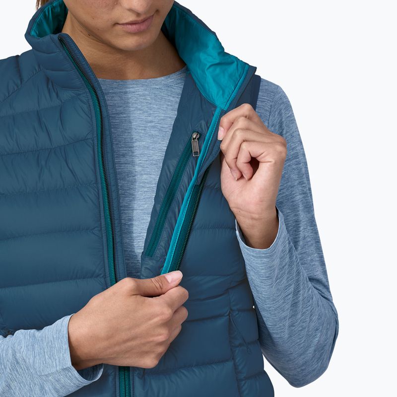 Női ujjatlan Patagonia Down Sweater lagom blue 7