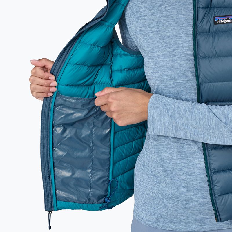 Női ujjatlan Patagonia Down Sweater lagom blue 10