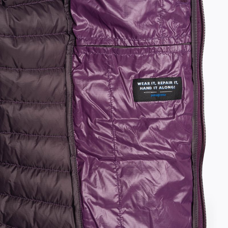 Női ujjatlan Patagonia Down Sweater night plum 5