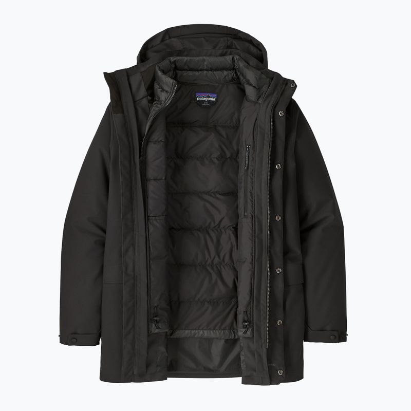 Férfi 3in1 dzseki Patagonia Tres 3-in-1 Parka black 4