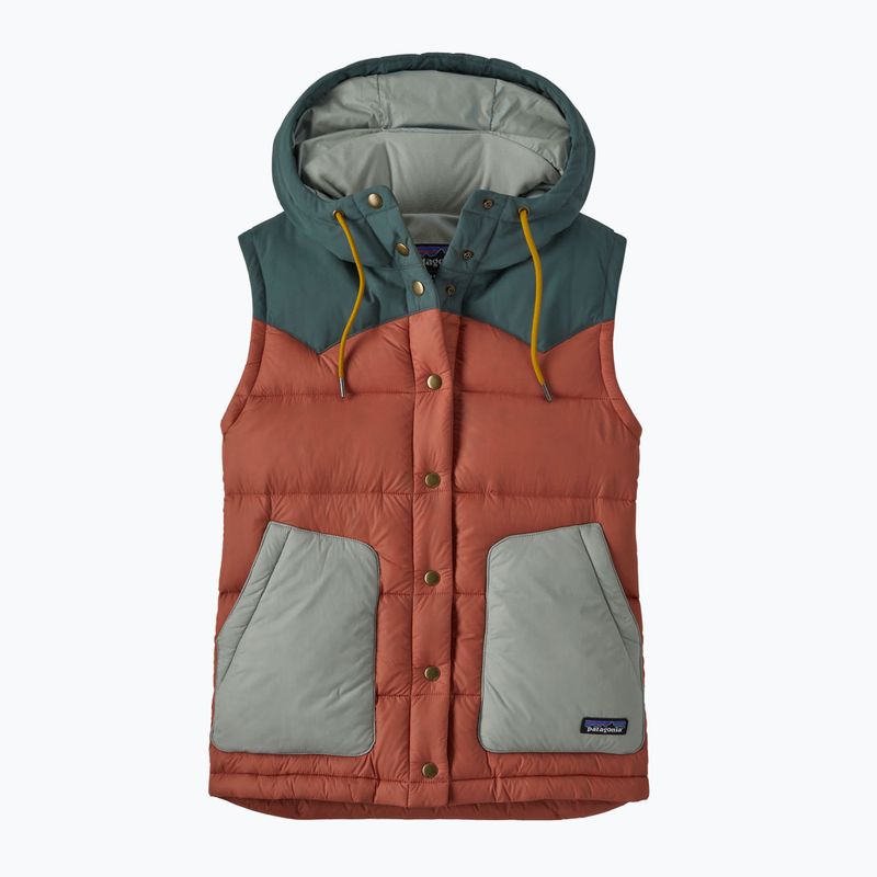 Patagonia női ujjatlan Bivy kapucnis burl piros 6