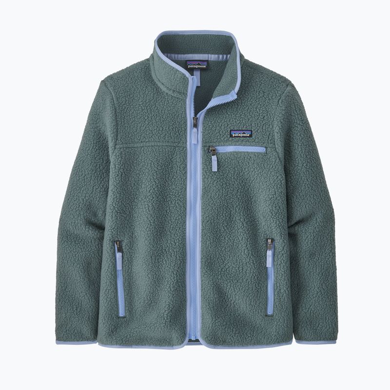 Női Patagonia Retro Pile gyapjú pulóver nouveau zöld 4