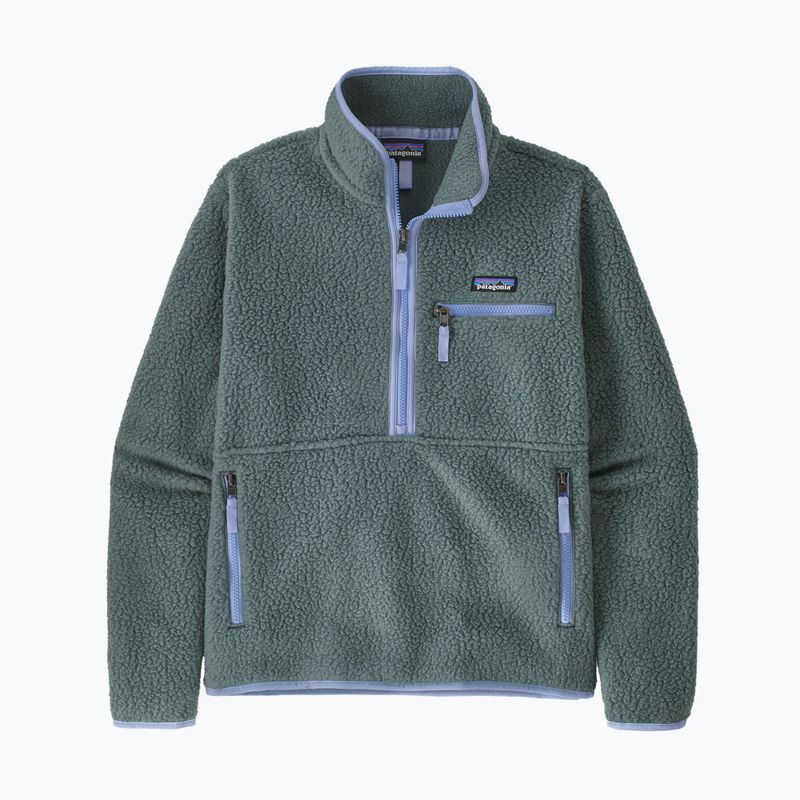Női Patagonia Retro Pile fleece pulóver Marsupial nouveau zöld 7
