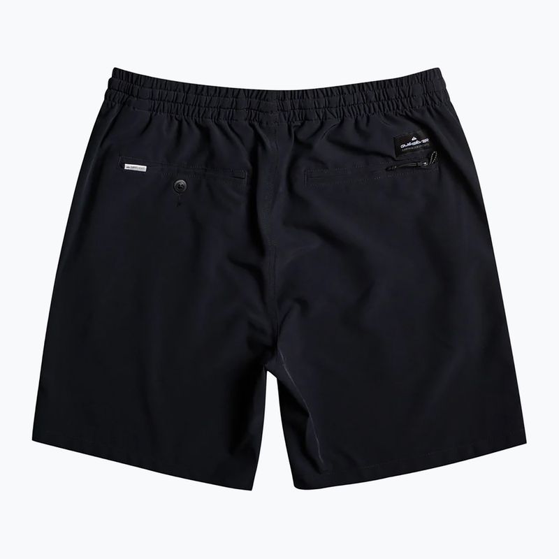 Quiksilver férfi Ocean Elastic 18" úszó rövidnadrág fekete 2