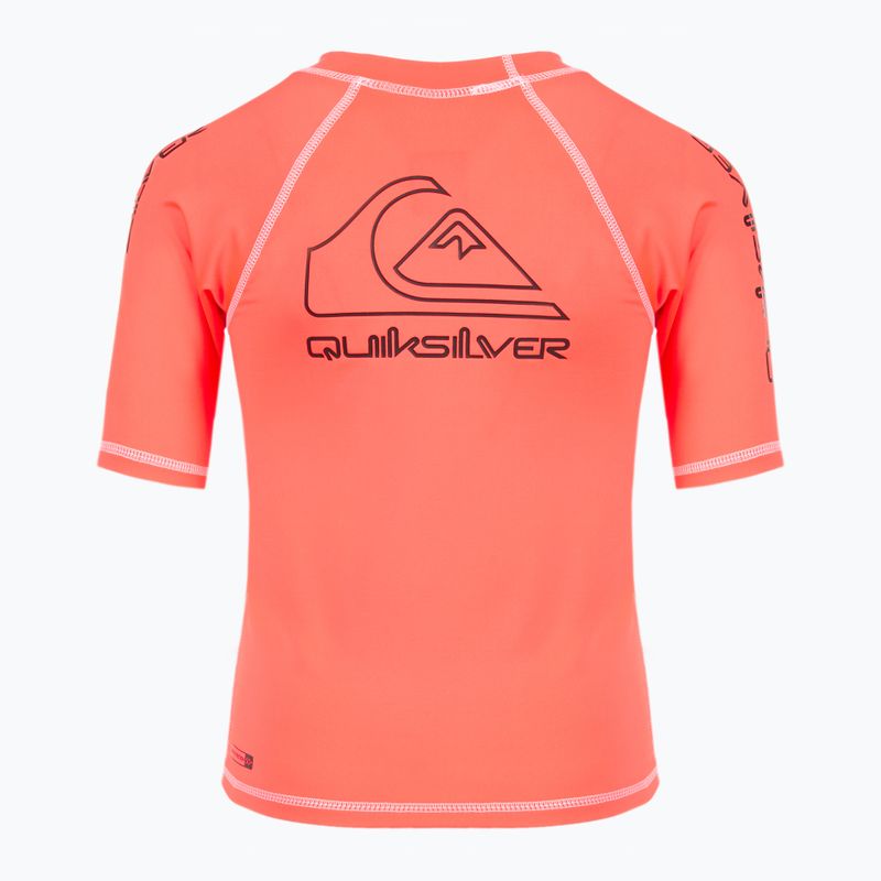 Quiksilver gyermek úszópóló On Tour narancssárga 2