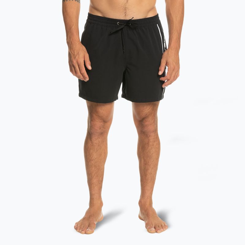 Quiksilver Everyday Vert Volley 16" fekete férfi úszónadrág