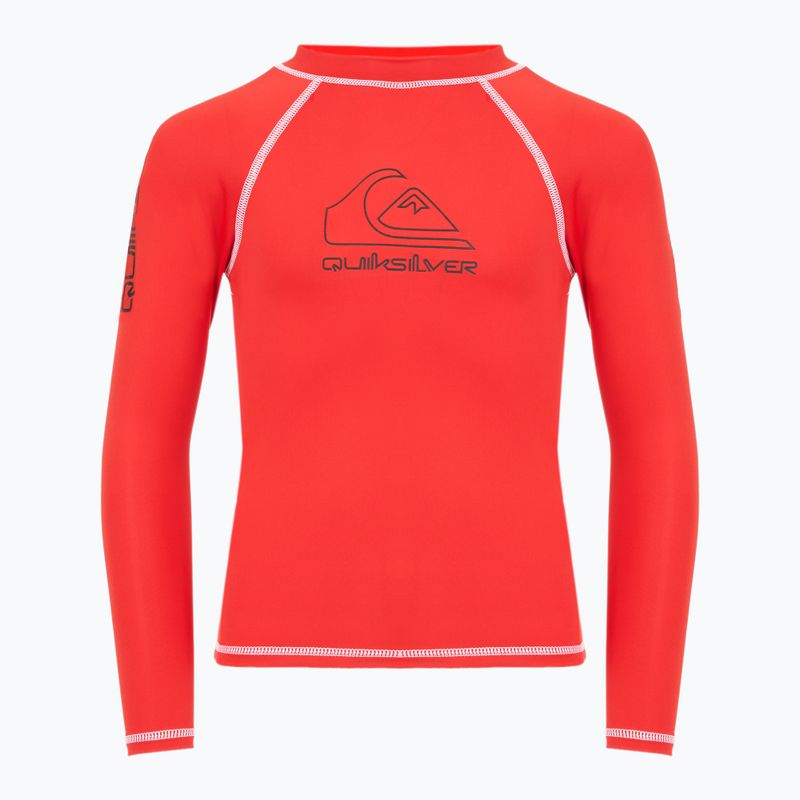 Quiksilver gyermek úszás hosszú ujjú On Tour piros