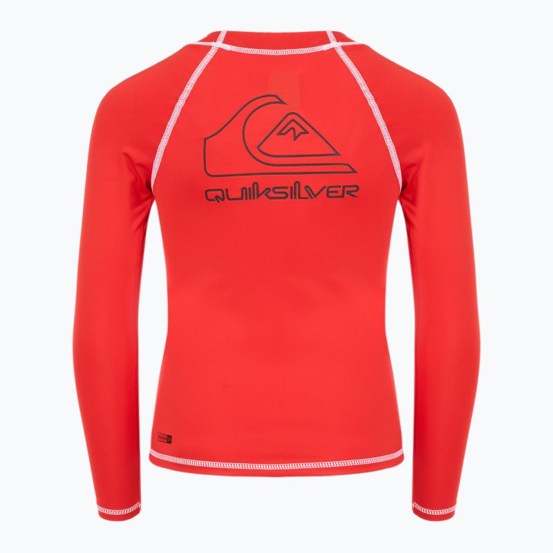 Quiksilver gyermek úszás hosszú ujjú On Tour piros 2