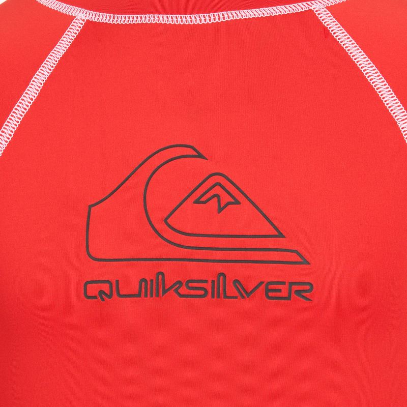 Quiksilver gyermek úszás hosszú ujjú On Tour piros 3