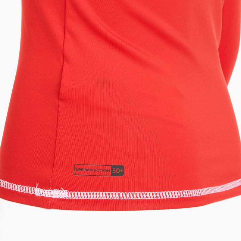Quiksilver gyermek úszás hosszú ujjú On Tour piros 4