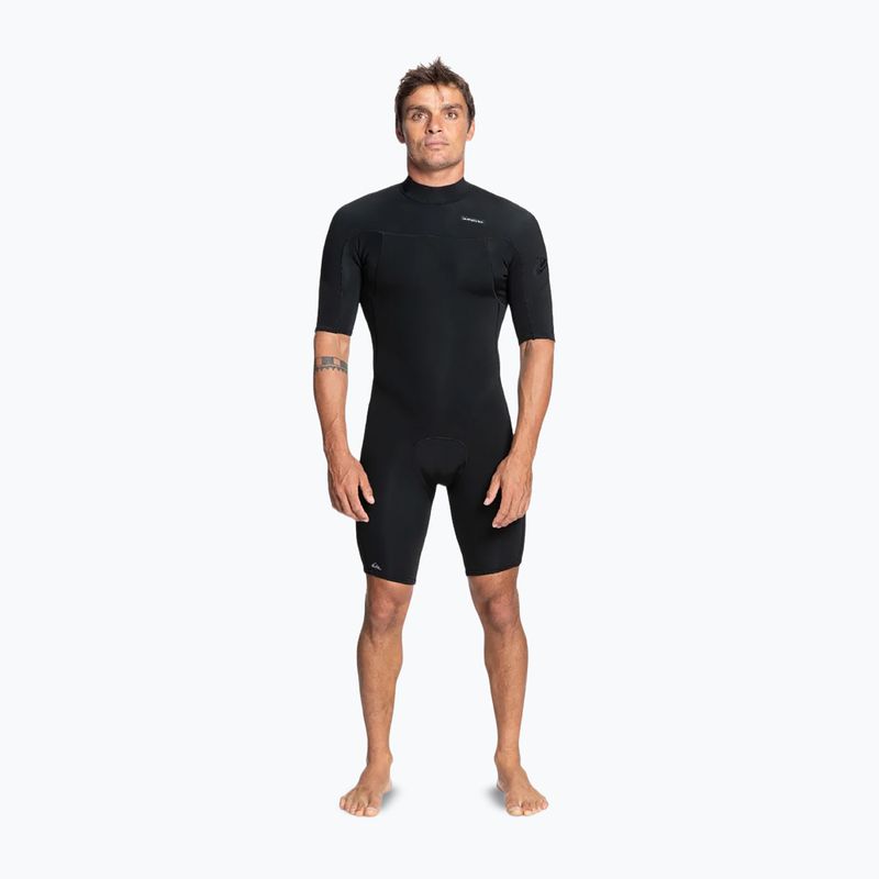 Férfi úszóruha Quiksilver Everyday Sessions 2/2 mm Back Zip Springsuit black