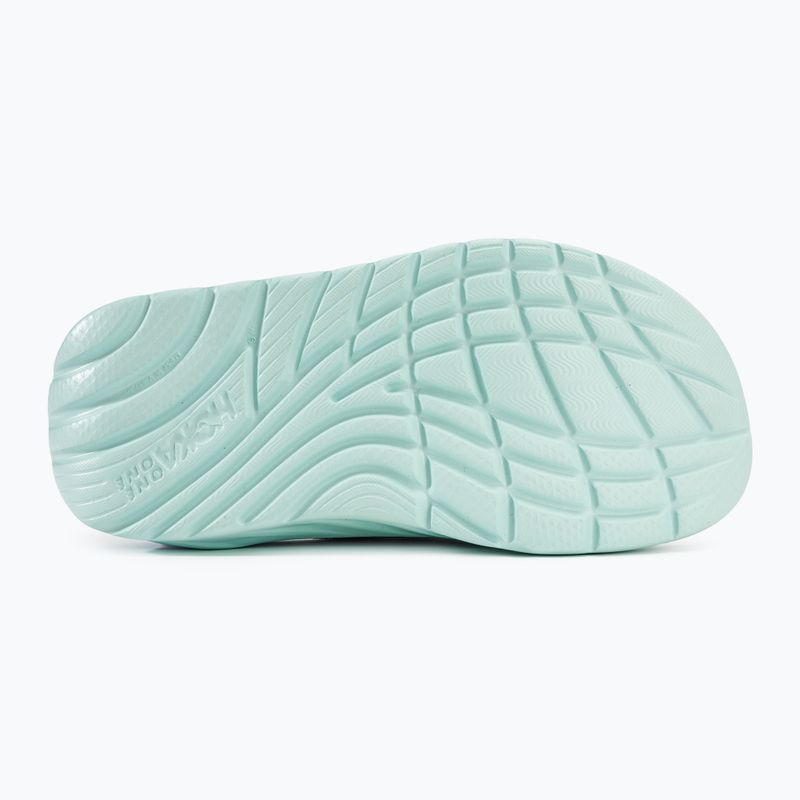 Női papucs HOKA Ora Recovery Slide 2 blue fog/blue glass 4