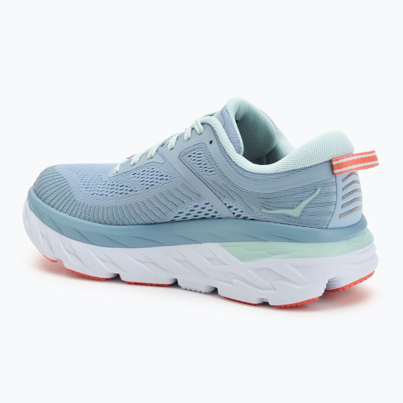 Női futócipő HOKA Bondi 7 blue fog/blue glass 3