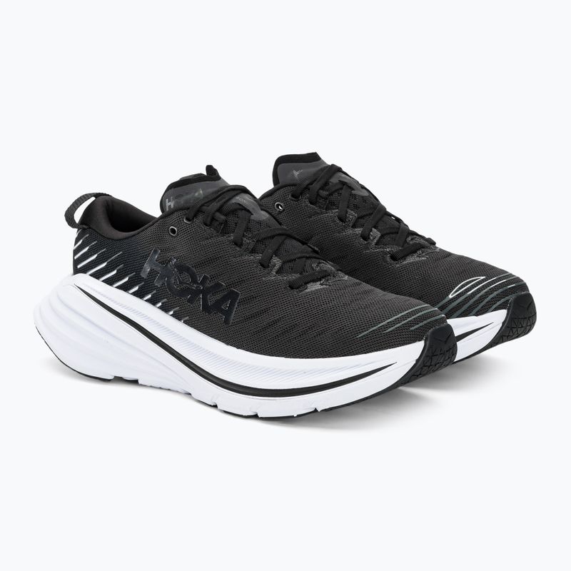 Férfi futócipő  HOKA Bondi X black/white 5