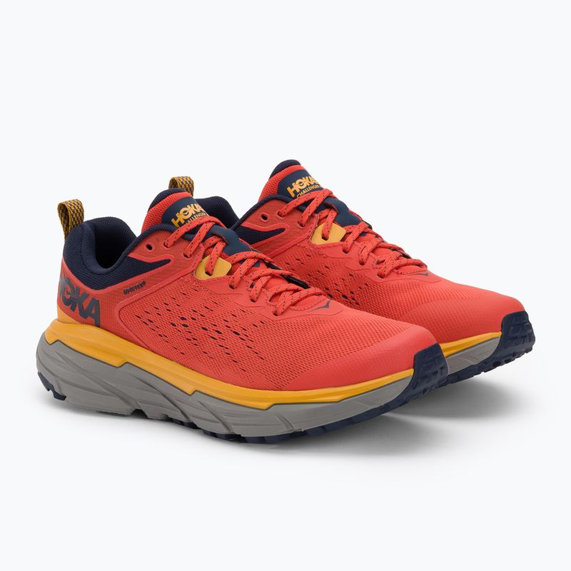 Férfi futócipő HOKA Challenger ATR 6 GTX fiesta/sharkskin 4