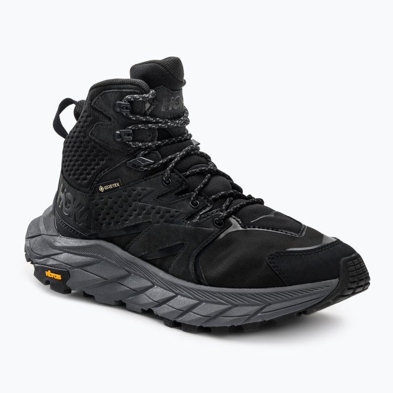 Női túrabakancsok HOKA Anacapa Mid GTX fekete 1119372-BBLC