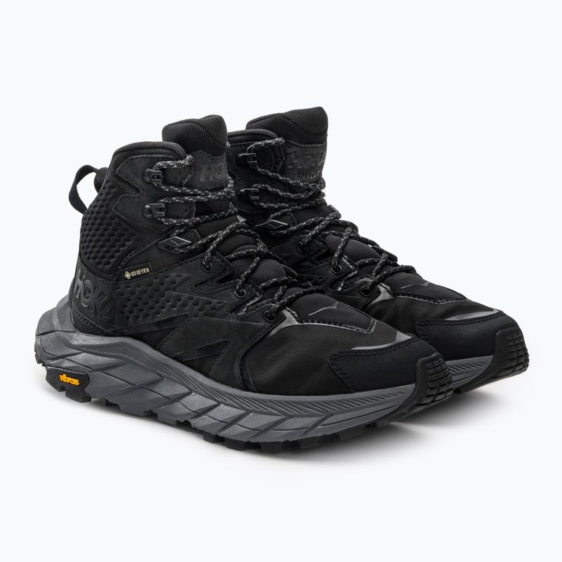 Női túrabakancsok HOKA Anacapa Mid GTX fekete 1119372-BBLC 4