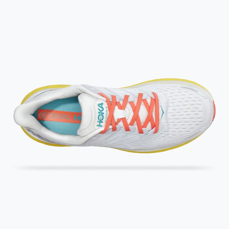 HOKA férfi futócipő Clifton 8 Wide fehér 1121374-BDBI 13